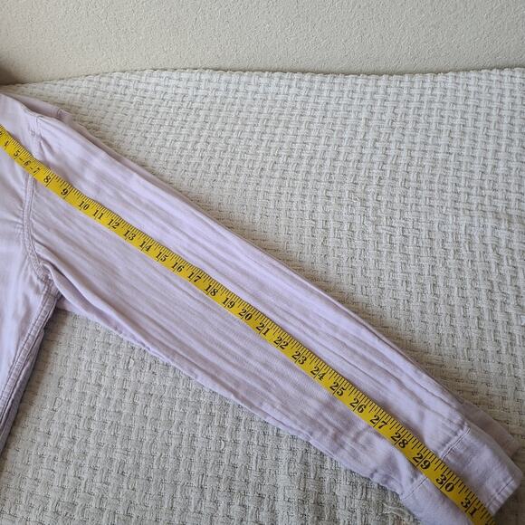 Marine Layer Augusta Button Down Light Purple Shirt Women's Size L - Picture 5 of 8